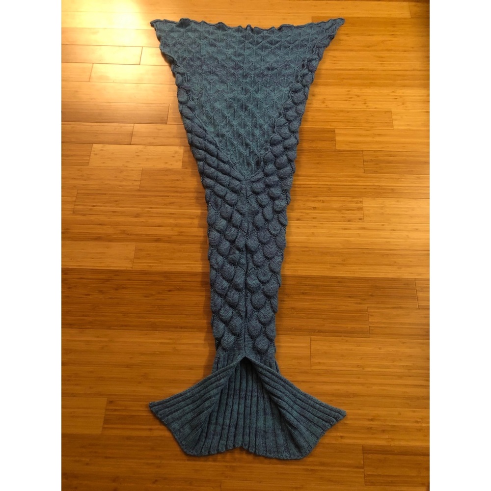 Mermaid Tail Blanket View 2